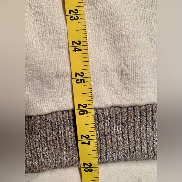 PrettyGarden Cream and Gray Sweater NWT - SZ S - Picture 8 of 8